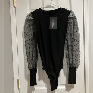 Pretty Little Thing long sleeve bodysuit